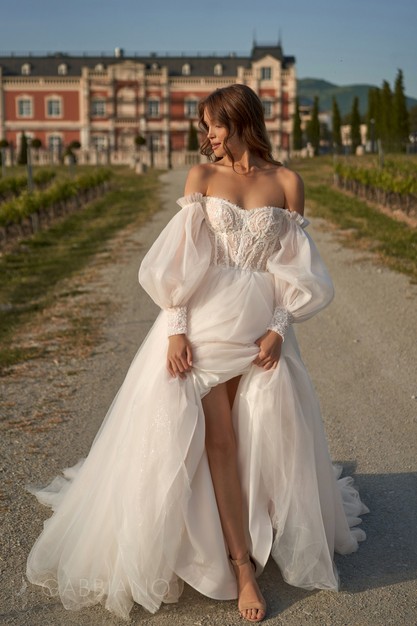 Свадебное платье «Камелия» | Свадебный салон GABBIANO в Новосибирске