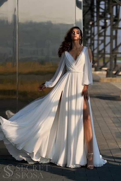 Свадебное платье «Кристель» | Свадебный салон GABBIANO в Новосибирске