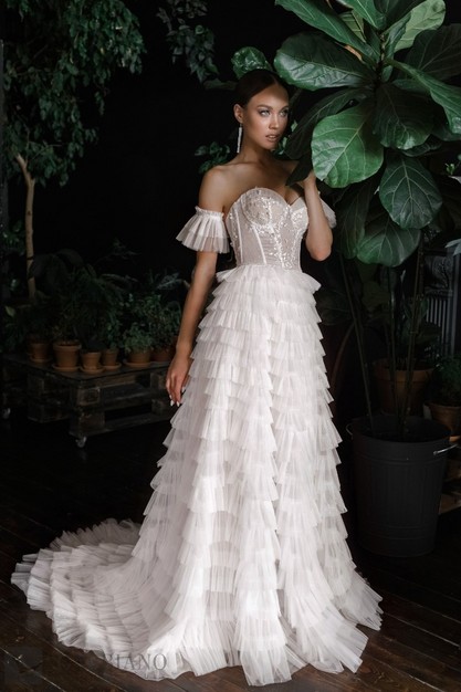 Свадебное платье «Бруна» | Свадебный салон GABBIANO в Новосибирске
