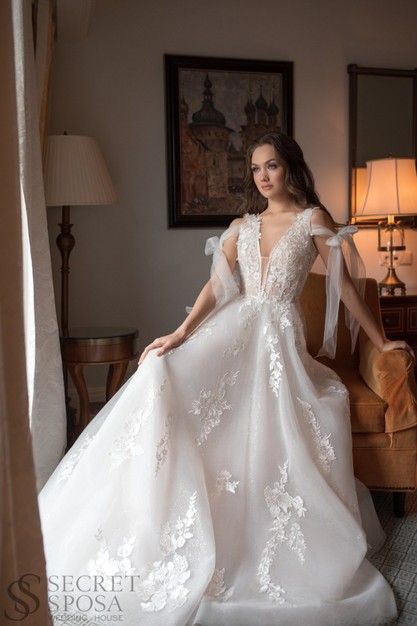Свадебное платье «Адамина» | Свадебный салон GABBIANO в Новосибирске