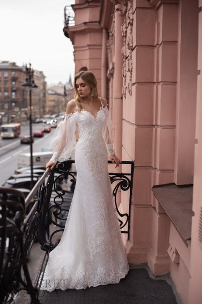 Свадебное платье «Амелия» | Свадебный салон GABBIANO в Новосибирске