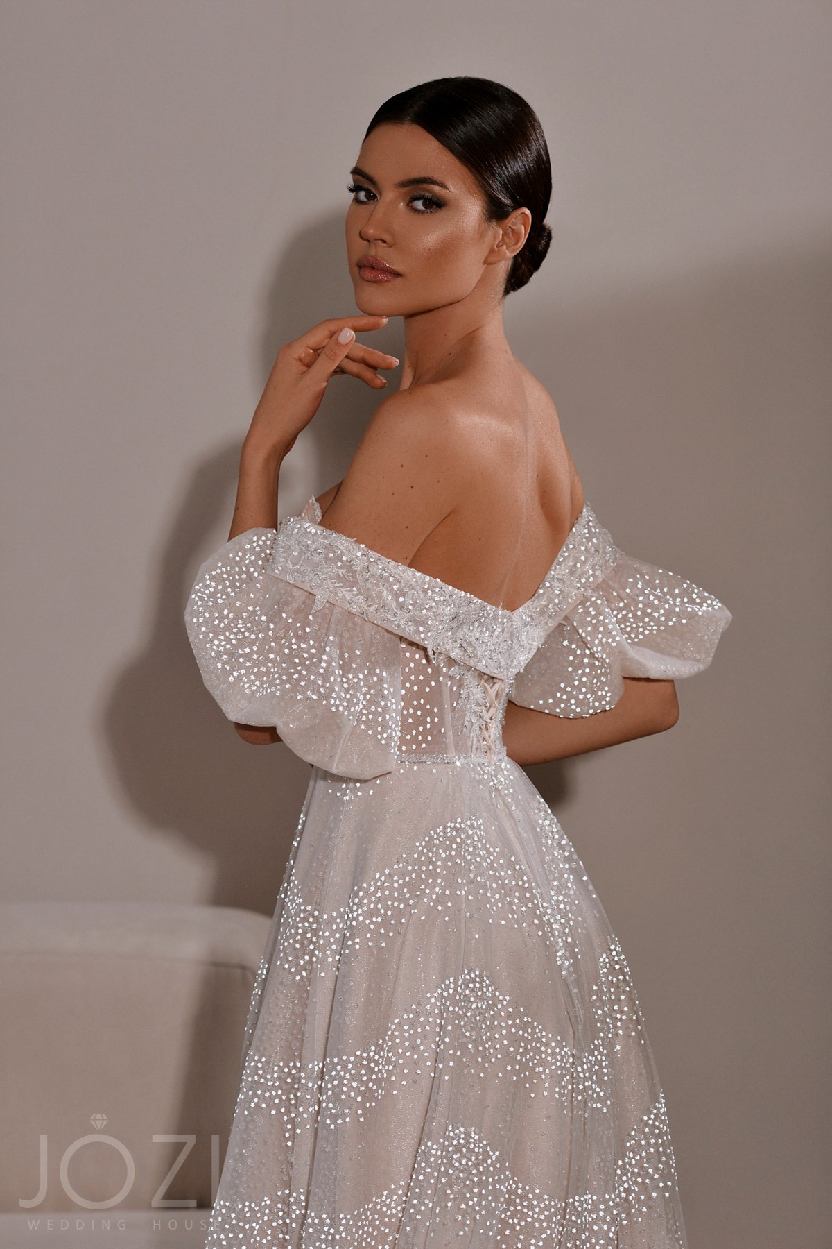Свадебное платье Рианна А-силуэт, 2023 год