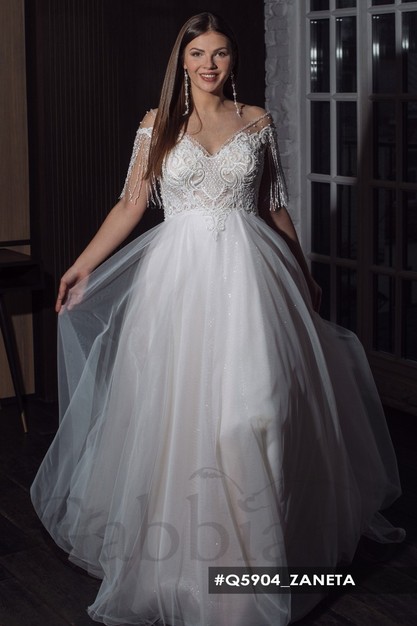 Свадебное платье «Занета» | Свадебный салон GABBIANO в Новосибирске