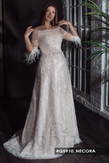 Свадебное платье «Некора» | Свадебный салон GABBIANO в Новосибирске
