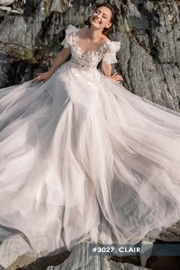 Свадебное платье Клер А-силуэт, Кружевные