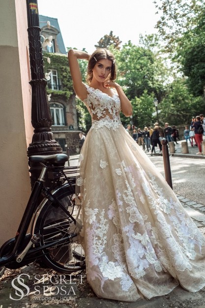 Свадебное платье «Брэнда» | Свадебный салон GABBIANO в Новосибирске