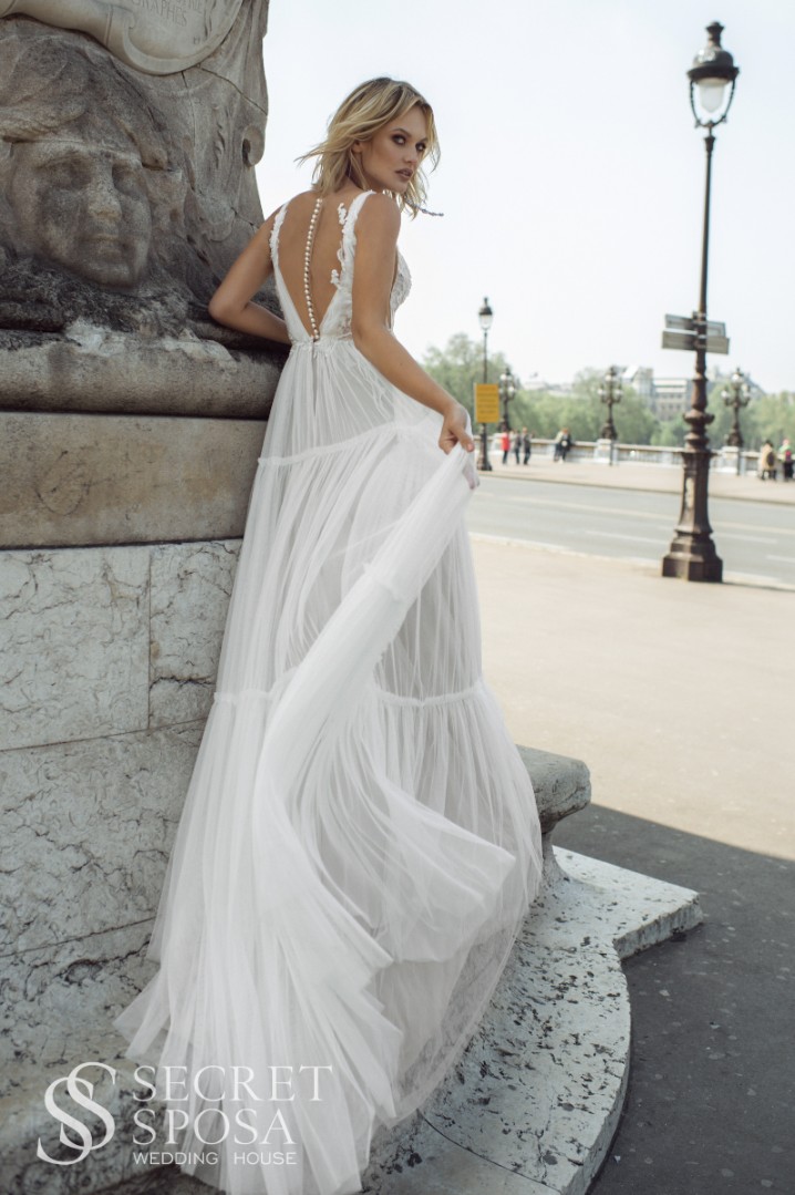 Свадебное платье Виенто А-силуэт, 