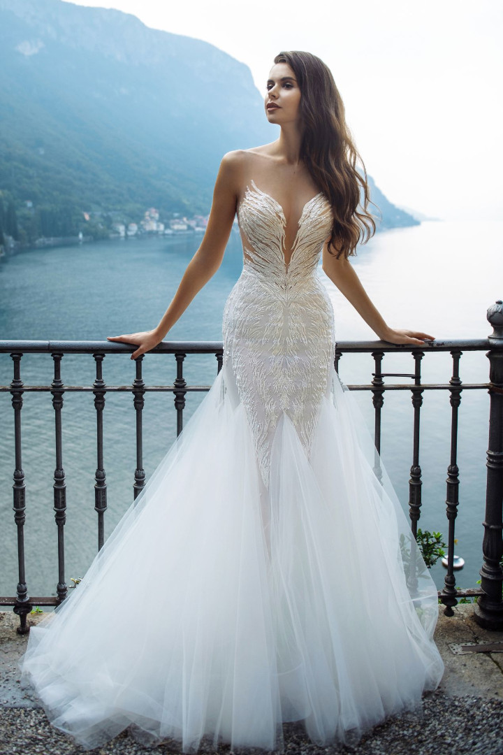 Свадебное платье Стелла Рыбка (годе), 